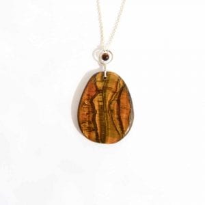 bijoux-pierre-argent-vrai-sautoir-lithotérapie-Oeil de tigre-1